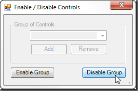 Disabled Groupbox