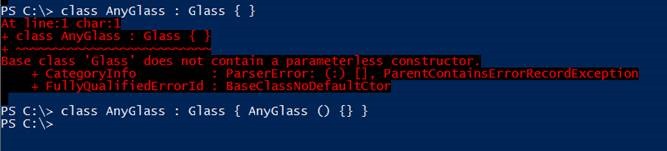 does not contain a parameter-less constructor