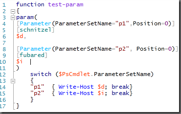 ISE colors anything inside a square bracket as a type: [schnitzel]