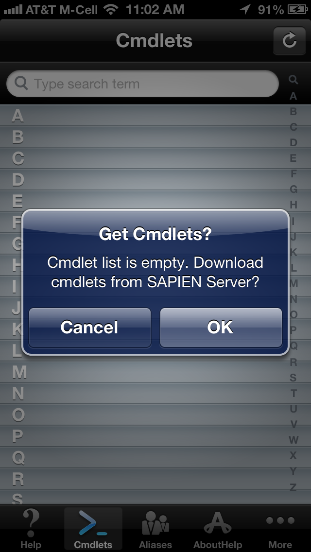 get cmdlets