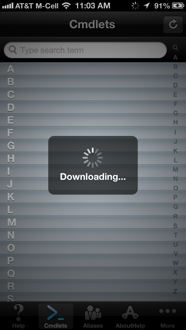 downloading