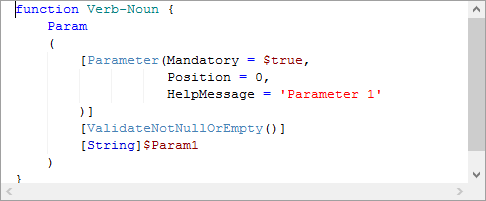 Parameter Block Indent: 1