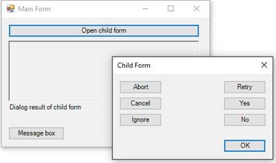 Open Child Form