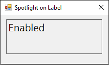 Label Click Before