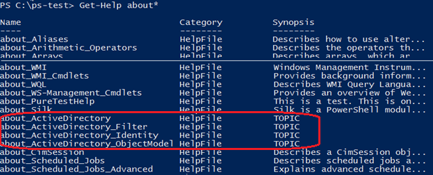 Get-Help About* displaying incorrectly