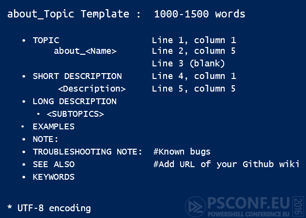 best-practice format