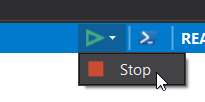 Status Bar Stop Script