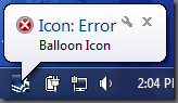 Icon Error